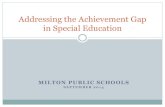 Addressing the Achievement Gap in Special Educations65884.gridserver.com/documents/AddressingtheAchievementGap1… · Addressing the Achievement Gap in Special Education What kinds