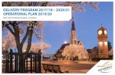 DELIVERY PROGRAM 2017/18 – 2020/21 OPERATIONAL PLAN … · MID-WESTERN REGIONAL COUNCIL. ... $4.2 million toward the Mid-Western Region Arts and Cultural Centre over 2 years ...