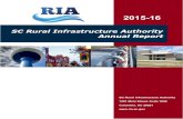SC Rural Infrastructure Authority Annual Report RIA... · 1201 Main Street, Suite 1600 Columbia, SC 29201 2015-16 SC Rural Infrastructure Authority ... Board is responsible for approving