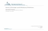 Iran's Foreign and Defense Policies/67531/metadc944745/m2/1/high_res... · 21-10-2016  · such as those of Syria and Iraq, has aggravated challenges from Sunni insurgent groups by