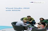 EDITABLE Visual Studio 2010 with MSDN Brochureteammicrosoftindia.com/images/2011/VS10/vs-msdn/Visual-Studio-2… · 2010 Professional customers can upgrade their Visual Studio licenses