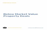 Below Market Value Property Deals - M3 Commercial Finance · 2020-01-15 · OFF MARKET & BELOW MARKET VALUE DEALS Hello and welcome to the latest update of our latest below market