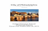 City of Philadelphia · Philadelphia, Pennsylvania 19102-1693 . February 24, 2014 . To the Honorable Mayor, Members of City Council, and the People of the City of Philadelphia: The