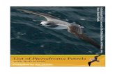 Introduction€¦ · The handbook of Australian seabirds. A.H. & A.W. Reed, Sydney. Shirihai, H. & Jarrett, B. 2002. A Complete Guide to Antarctic Wildlife, The Birds and Marine Mammals