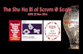 The Shu Ha Ri of Scrum @ Scale€¦ · 22/11/2016  · The Shu Ha Ri of Scrum @ Scale GTFS 22 Nov 2016 @ 2001 Agile Manifesto In 2016 lean is not enough ...