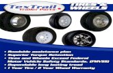 TexTrail Tire & Wheel Packet...Page 3 13" WHEEL Part# Description Dia Width Bolt Pattern Capacity Offset Pilot 9700825 White Mod 13" 4.5" 5 on 4.5 1468# 0 2.99