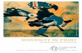 DIVERSITY IN PRINT...Diversity in Print - New Work Goldfields Printmakers Goldfield Printmakers produce works predominantly in the art form of print and base their practice in the