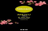 MENU - Sakura Ristorante Giapponese Maranello - 05 Ravioli alla griglia ... senza glutine piccante ricetta thailandese. 16 Tagliolini con gamberi e verdure..... € 3.50 17 Tagliolini