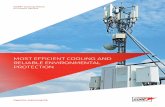 MOST EFFICIENT COOLING AND RELIABLE ...GORE® Cooling Filters offer the most efficient and reliable cooling technology available for outdoor electronic enclosures. Unlike closed loop