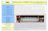 Maney Hill NewsletterDates for your diary 7 Maney Hill Newsletter updates in red April th –last day of term 24th – Summer term starts 27th – Y3 Parents’ Workshop May w/b 2nd