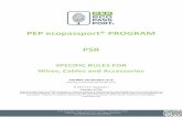 PEP ecopassport® PROGRAM PSR · 2015-10-29 · 2. Scope In accordance with the general instructions of the PEP ecopassport® program -General instructions(PEP - ed4-EN-2015 04 02