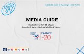 FRANCE U20 v PAYS DE GALLES - Fédération Française de Rugby€¦ · TUI DE AI U MEDIA GUIDE FRANCE U20 v PAYS DE GALLES Dimanche 3 février - Stade de la Rabine à Vannes. RAYNE