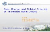 Spin, Charge, and Orbital Ordering of Transition Metal Oxidescolloquium/file/Spin-Charge-Orbital(TsingHua_Phys).pdf · Spin, Charge, and Orbital Ordering of Transition Metal Oxides