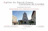 Eglise du Sacré-Coeur Commune de Lourdes · Rapport de Présentation Janvier 2017 Eglise du Sacré-Coeur Lourdes v 4 MOBILIER Source : Site internet de la Fondation du Patrimoine