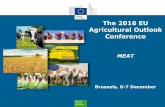 The 2016 EU Agricultural Outlook Conference · Lack of competitiveness -800-600-400-200 0 200 400 600 800 Poultry meat Beef & veal Pigmeat Sheep & goat meat ... Source: DG Agriculture