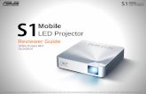 Mobile - ProjectorCentraliPad mini: 1.3 times* The S1 also functions as a 6000mAh power bank, so you can charge your mobile device through the S1’s USB port even with the S1 is off.