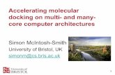 Accelerating molecular docking on multi- and many- core ...comp.chem.nottingham.ac.uk/ENCA/SMS_ENCA.pdf · Accelerating molecular docking on multi- and many-core computer architectures