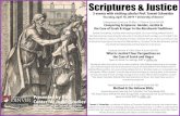 Scriptures & Justice€¦ · Comparing Scriptures: Gender, Justice & the Case of Sarah & Hagar in the Abrahamic Traditions Context is everything, including when reading scripture.