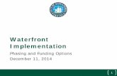 Waterfront Implementation - AlexandriaVA.Gov · 2014-12-11 · Presentation Objectives • Update community on Waterfront implementation ... • December 16, 2014 – Waterfront Commission