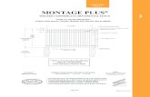MONTAGE PLUS MONTAGE PLUS - Allegheny Fence Construction · MONTAGE PLUS® MONTAGE PLUS 1-888-333-3422 FAX: 1-877-926-3747 (3” Air Gap) Page 2-37 * Non-Stocking panel styles/colors