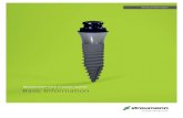 Straumann® Mini Implant System Basic Information€¦ · The Straumann® Mini Implants are made from the material Roxolid® with the SLA® surface and are available in the end-osteal
