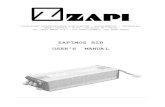 ZAPIMOS H2B USER'S MANUAL manual.pdf · 2019-12-16 · costruzione apparecchiature elettroniche - oleodinamiche - industriali 42028 - poviglio - (r.e.) - via parma, 59 - italia tel.