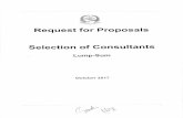 Ministy of Communication and Information Technology · 2020-01-06 · implementing agencies in the selection of Consultants. This SRFP is for use in selection of consultants for value