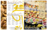 Hors d’oeuvre Menu Selections - Best Events Catering · COLD HORS D’OEUVRES, Canapés and Pâtés Asparagus and French Boursin Cheese Tartlet $98.50 each Brie Cheese — 5.5-lb