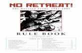 R U L E B O O K - gmtgames.comgmtgames.com/living_rules/NoRetreat-Rules-v2.pdf · The following abbreviations are used in these rules: CRT: Combat Results Table EZOC: Enemy Zone of