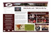 Wildcat Weekly - Palestine Independent School District · Welcome back, Wildcat fans! We are excited to kick off the new school year with a full athletic calendar. Our student ...
