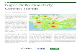 Niger Delta Quarterly Conflict Trends - ReliefWeb...show a slight improvement from Q2 2016 to Q3 (see page 2). This quarterly tracker looks at the trends and patterns of conflict risk