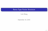 Barra-Type Factor Structurefaculty.baruch.cuny.edu/lwu/890/LuluWang_Barra.pdf · In the Barra USE4 model, stock returns are explained by returns of country factor, industry factors