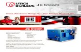 Commercial Gas Fired Steam Boiler - Amazon Web …cdn.columbiaheating.com.s3.amazonaws.com/certificates/JE...Utica JE Commercial Gas-Fired Steam Boiler Model Input (Mbh) (1)Gross Output