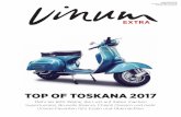 VINUM Extra Top of Toskana 2017 - Tenuta Di Ghizzano · 2016-10-30 · San Gimignano oder Montepulciano. Und natürlich sind auch gastronomische Köstlichkeiten damit verknüpft.