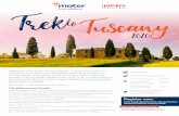 Register now - Mercy Super · San Gimignano to Colle di Val d’Elsa Today we bid farewell to San Gimignano as our trek takes us out of town through olive groves and cypress avenues