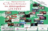 Y OUR in Abingdon · PDF file 2016-10-15 · Anytime Fitness Abingdon, Stratton Court, 1 Kimber Road, Abingdon, OX14 1SG (next to the Fairacres Retail Park) 01235 254444 abingdon@anytimefitness.co.uk
