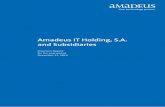 Amadeus IT Holding, S.A. and Subsidiaries · 18.0% growth in Adjusted profit2 for the year, assisted by lower interest expense. This has been a strong year for Amadeus, despite a