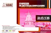 FINAL ANNOUNCEMENT SYMPOSIUM ON ANESTHESIA ......1 Symposium on Anesthesia Complications INVITATION TO PARTICIPATE Dear Colleagues Some complication of Anesthesia either ending with