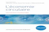 L'Économie circulaire : une transition incontournable · PDF file 2018-11-16 · Certes, l’économie circulaire va bien au-delà du recyclage et de la gestion des déchets. Elle