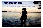 MISSOURI FISH ADVISORY...The American Heart Association recommends that individuals include fish in their diets due to evidence of a link between eating fish and a lowered risk of