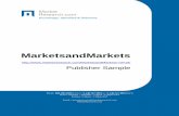 Publisher Sample - MarketResearch.com: Market Research ... · Impact Analysis of the Market Trends Market Size & Forecast, by Product Market Size & Forecast, by End User Market Size