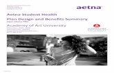 Academy of Art University Aetna Student Health Plan Design ......Academy of Art University 2019-2020 Page 2 Proprietary This is a brief description of the Student Health Plan. The