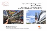Central Square Activism - cambridgehistory.org€¦ · priorities that nearby communities had identified years earlier. ... is a companion piece to a 1986 mural by Galvez called Crossroads
