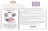 Catholic Daughters of the Americas Newsletter, July ... · $200 Gift Card - Marie Kennedy $150 Gift Card - Dolores Murphy $100 Gift Card - Gail Rodriguez $ 50 Gift Card - Irene Dittrich