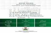 MTEF & FSP - Deloitte Nigeria Blogblog.deloitte.com.ng/.../10/2018-2020-MTEF-FSP-NASS... · The MTEF/FSP communicates the economic context in which the forthcoming budget will be