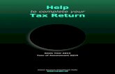 to complete your Tax Return - CFR...Help to complete your Tax Return Help to complete your Tax Return eue eprtmet lt Basis Year 2014 Year of Assessment 2015 This information booklet