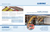 Loader conveyor - Lubing · 2019-03-20 · 0886-1 / 10-16 / 1000 Loader conveyor from the laying area to the central conveyor Main facts at a glance for all LUBING Loader conveyors,