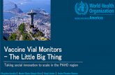 Vaccine Vial Monitors - The Little Big thing€¦ · TTL Net Benefit/Yr: $13.07b. Executive Summary | Alternatives | Evaluation criteria | Region Profile | Recommendation | Value