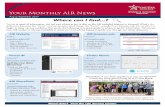 Newsletter_August-September … · Welcome to the AIR Service Catalog! This is where the Office of Analytics & Institutional Reporting (AIR) publishes important information about
