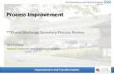 Process Improvement · Kaizen Event #1 4 Report baseline findings Analyse data and measurements from Kaizen #1 5 Prepare 2nd Kaizen Event including next steps activity (PDSA) Report